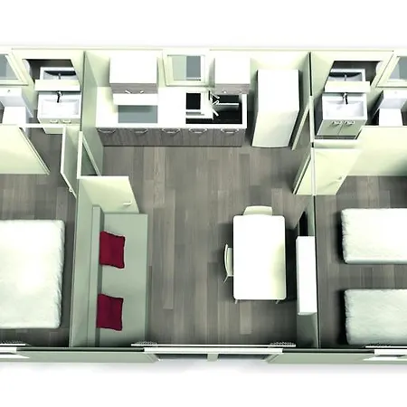 Mobile Homes Camping Biograd منتزه العطل 3*